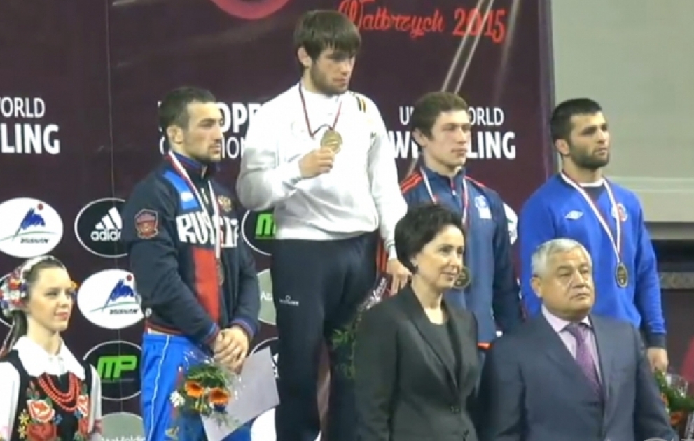 Azərbaycan güləşçisi Avropa çempionatında bürünc medal qazanıb