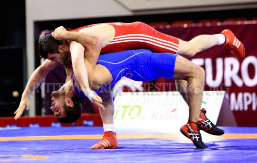 Azərbaycan güləşçiləri U-23 Avropa çempionatında doqquz medal qazanıb