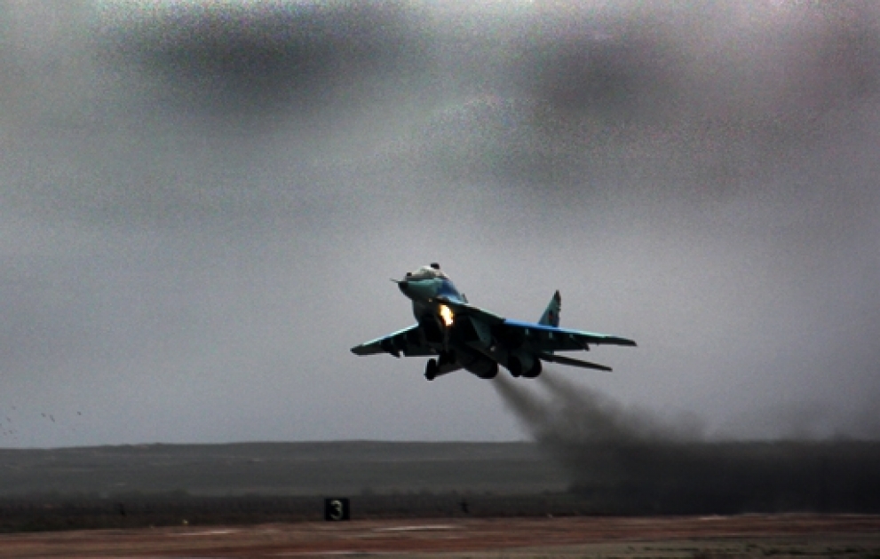 Les exercices de nuit des Forces de l'Air