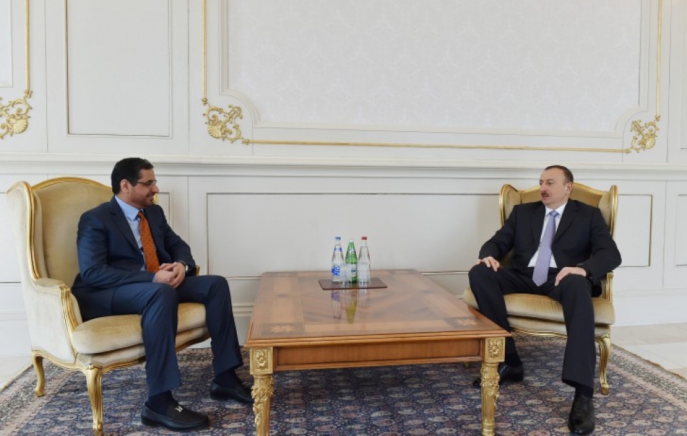 President Ilham Aliyev received the outgoing UAE Ambassador