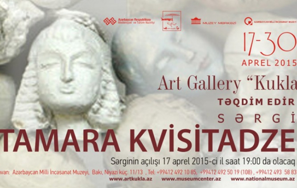 “KUKLA” Art Qalereyasının iki illiyi münasibətilə Tamara Kvisitadzenin fərdi sərgisi