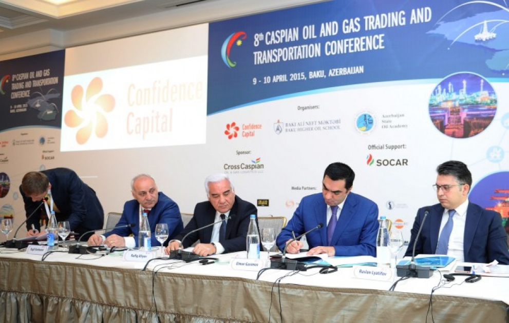 In Baku findet die VIII. Kaspische Öl-, Gas-, Handels-und Transportkonferenz