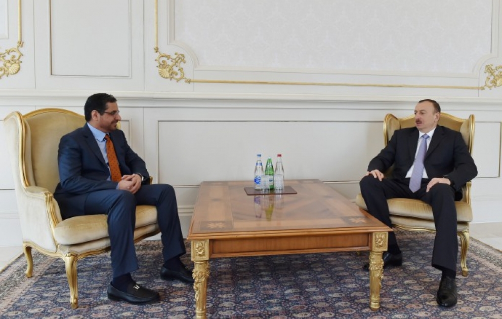 Präsident Ilham Aliyev hat den Botschafter von den VAE in Aserbaidschan im Zusammenhang mit der Beendigung seiner diplomatischen Mission empfangen