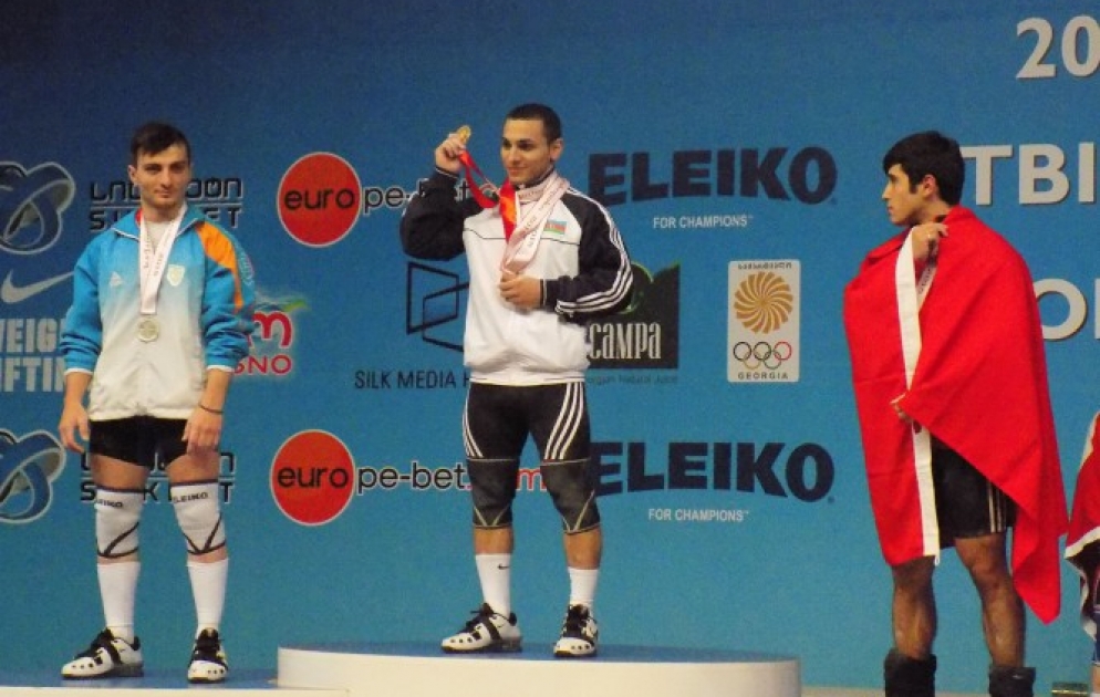 Azərbaycan atleti Valentin Xristov Avropa çempionu olub