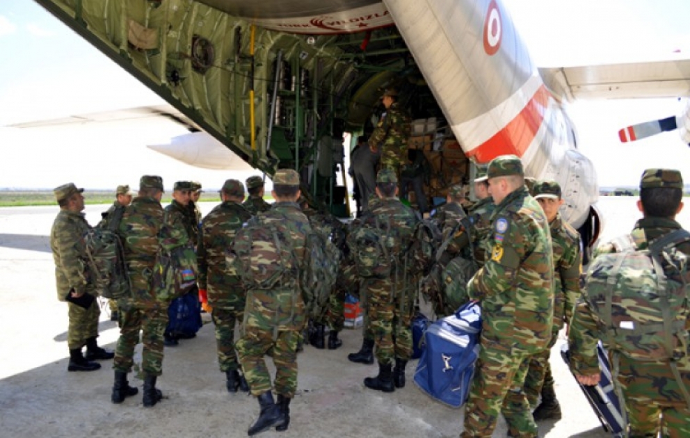 Sülhməramlılarımızın bir qrupu Əfqanıstana yola salınıb
