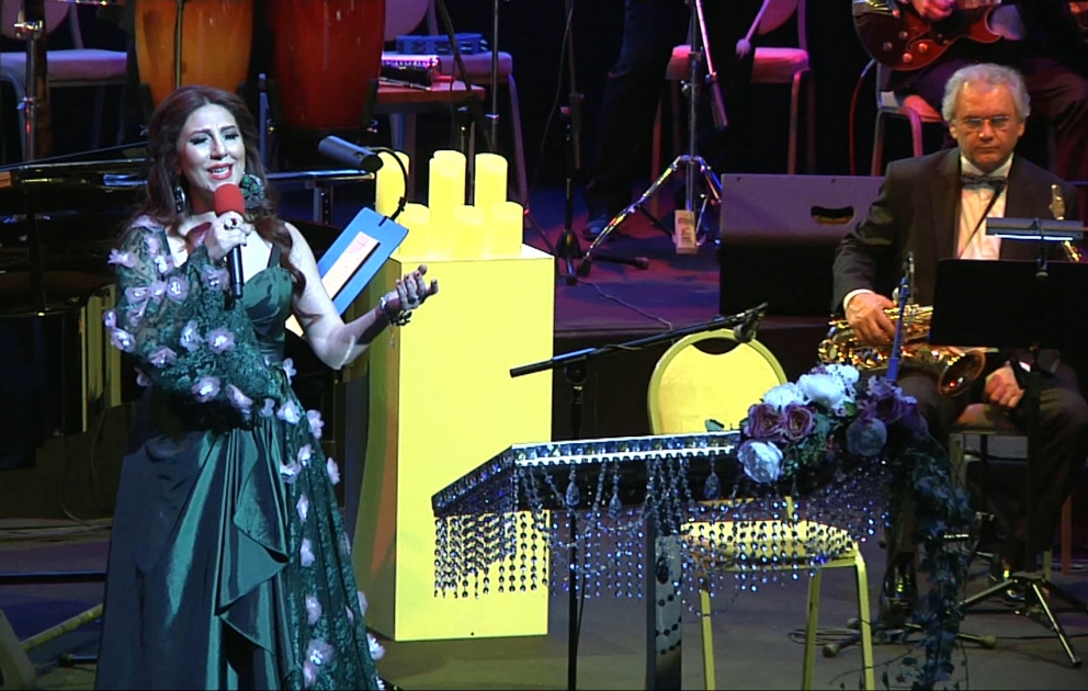 Fidan Hacıyeva “Bir bahar axşamı” adlı konsert proqramı ilə çıxış edib