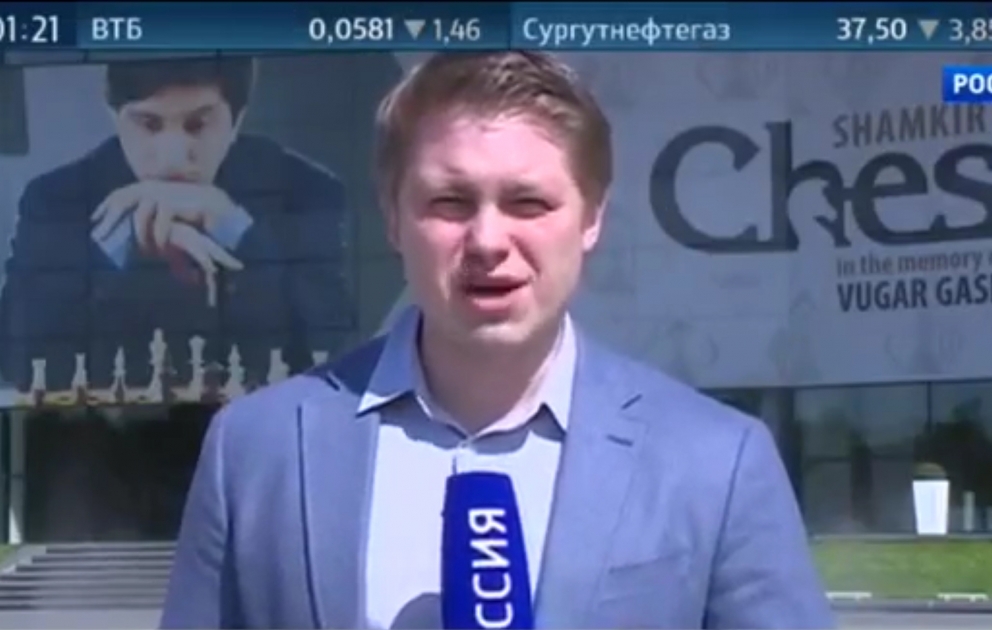 Канал «Россия-24» подготовил сюжет о супертурнире «ShamkirChess 2015»