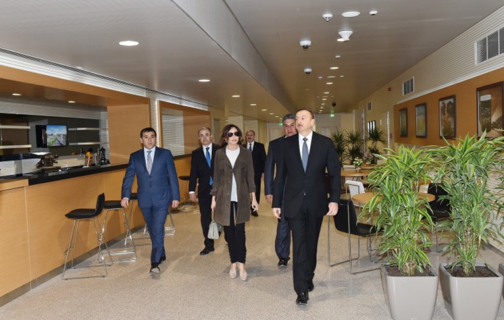 President Ilham Aliyev reviewed the Baku Sport Palace after major overhaul