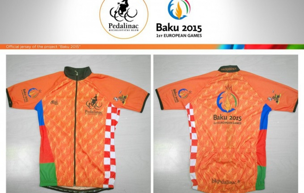 Le club de cyclisme croate a préparé un diaporama relatif aux Jeux Européens de Bakou 2015
