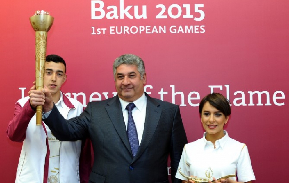 Baku 2015 announces Journey of the Flame route and reveals torch design