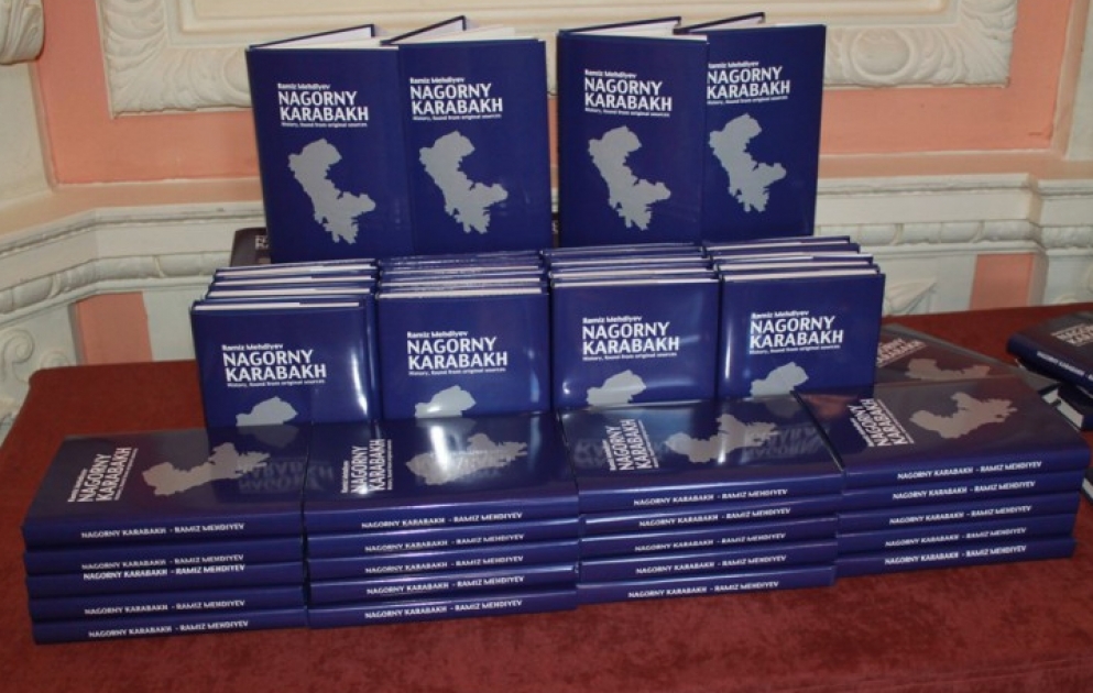Academician Ramiz Mehdiyev's “Nagorno Karabakh: History Read Through Sources” book presented in UK