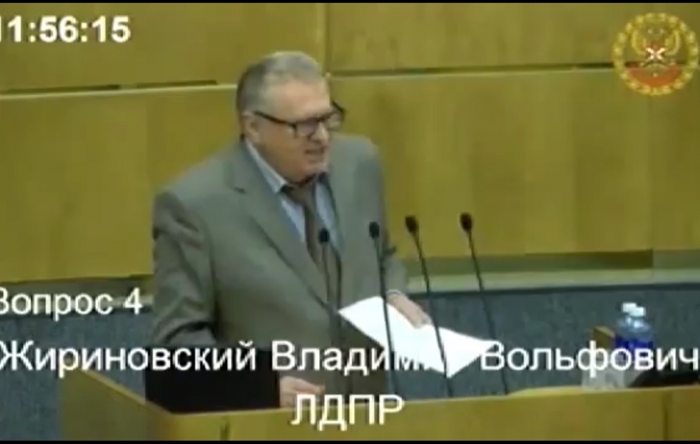Депутат Владимир Жириновский выступил против «геноцида армян»
