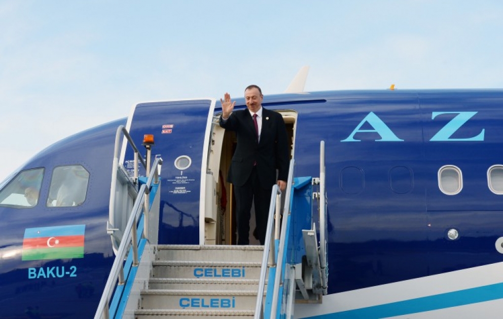President Ilham Aliyev ended his working visit to Turkey