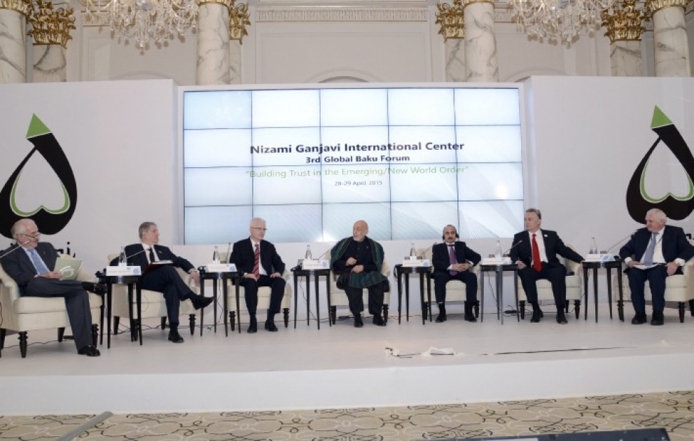 3rd Global Baku Forum discusses major problems in new world order