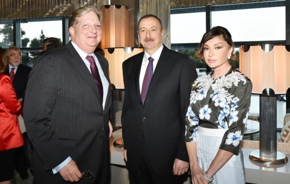 Dinner reception was hosted on behalf of President Ilham Aliyev in honor of participants of the 3rd Global Baku Forum