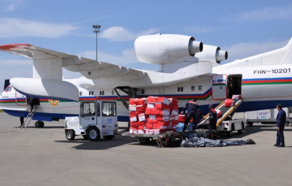 Katastrophenschutzministerium von Aserbaidschan schickt humanitäre Hilfe nach Nepal
