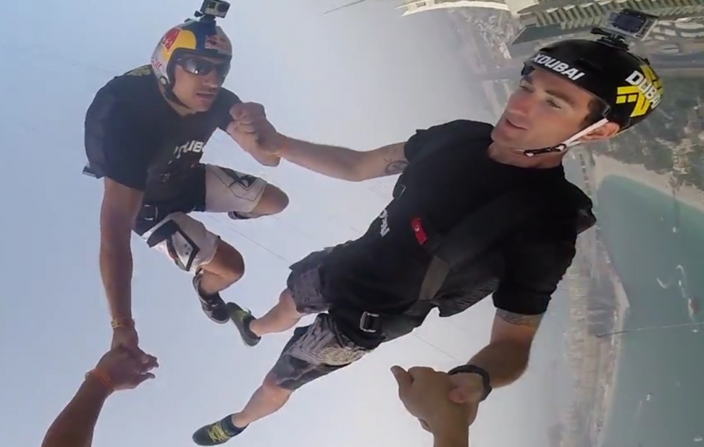 So sprang man vom 414 Meter hohen “Princess Tower"