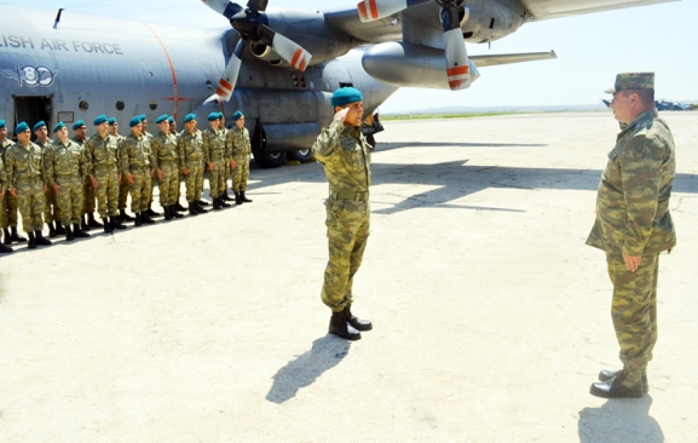 Group of peacekeepers return to Azerbaijan from Afghanistan
