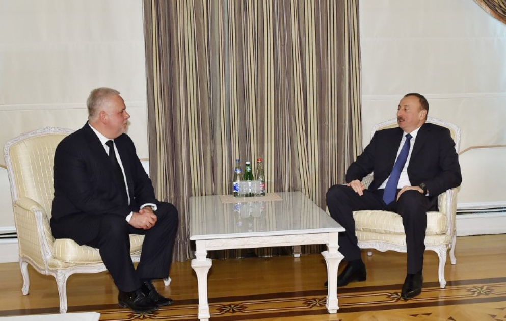 President Ilham Aliyev received the Hungarian Ambassador to Azerbaijan