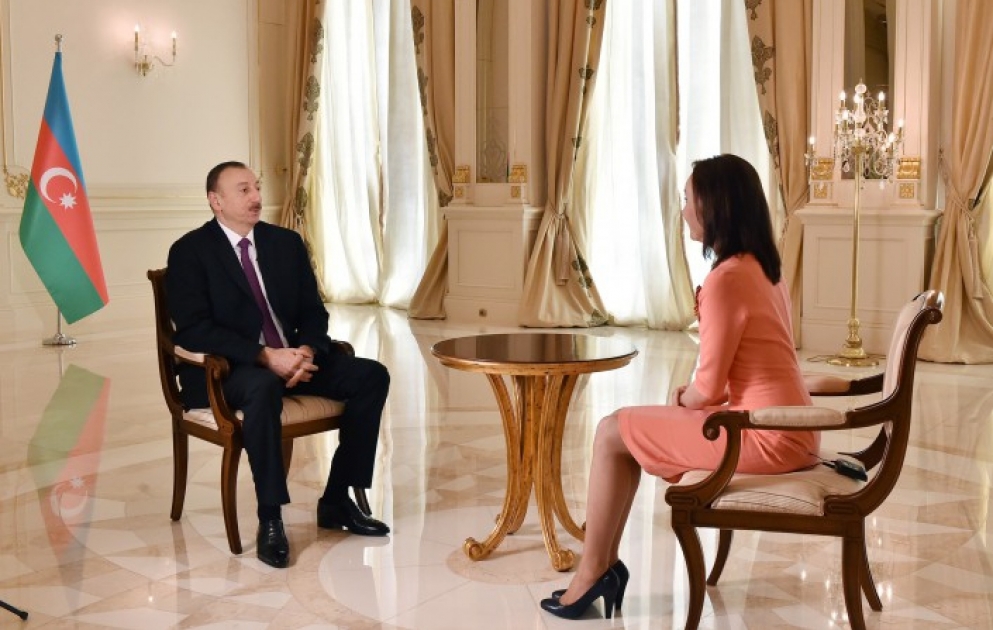 Azərbaycan Prezidenti İlham Əliyevin “Rossiya-24” telekanalına müsahibəsi