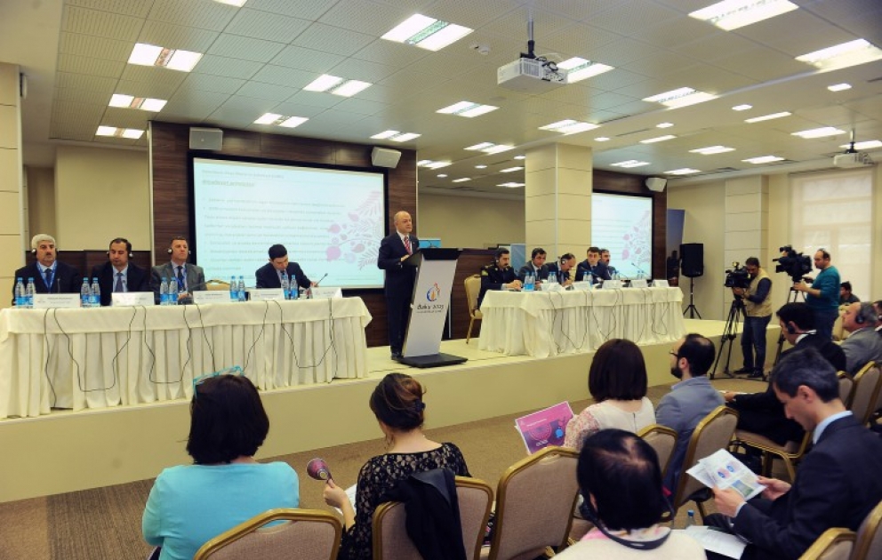 İlk Avropa Oyunları Əməliyyat Komitəsində nəqliyyat məsələlərinə həsr olunan konfrans keçirilib