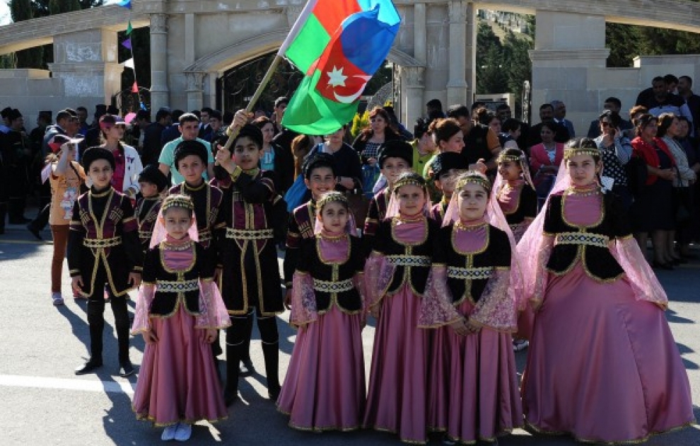 Journey of the Flame arrives in Horadiz