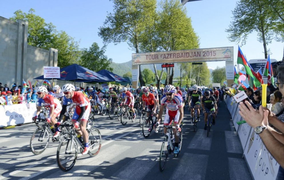 Определены победители второго этапа велотура «Tour d`Azerbaidjan-2015»