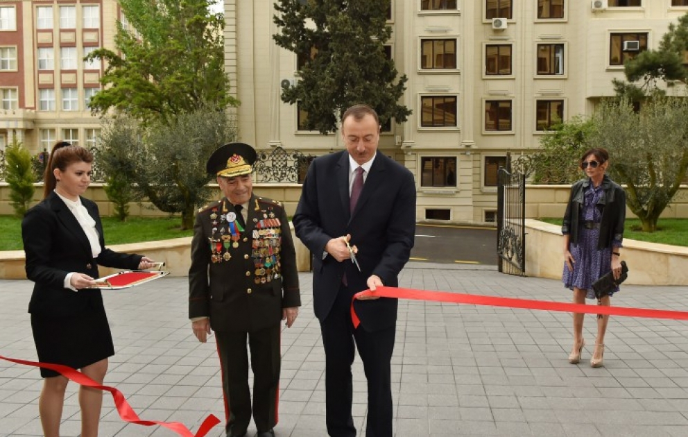 In Baku wurde ein neues Verwaltungsgebäude der Organisation der Veteranen des Krieges, der Arbeit und Streitkräfte zur Nutzung übergeben