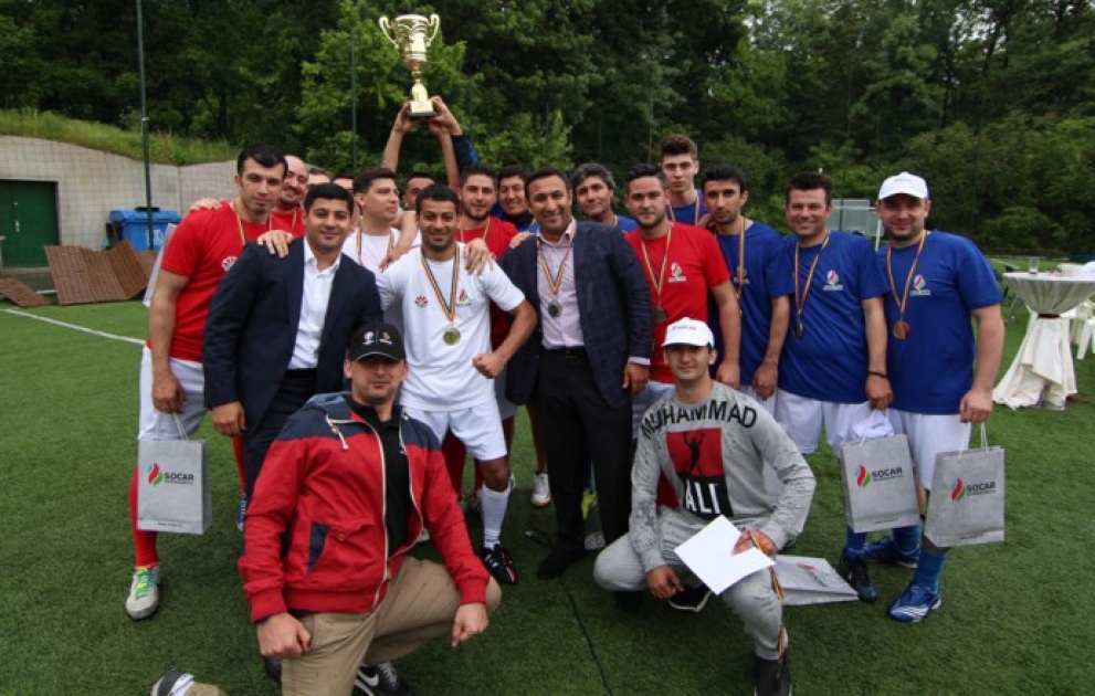 Rumıniyada “Heydər Əliyev Kuboku-2015” mini futbol turniri keçirilib