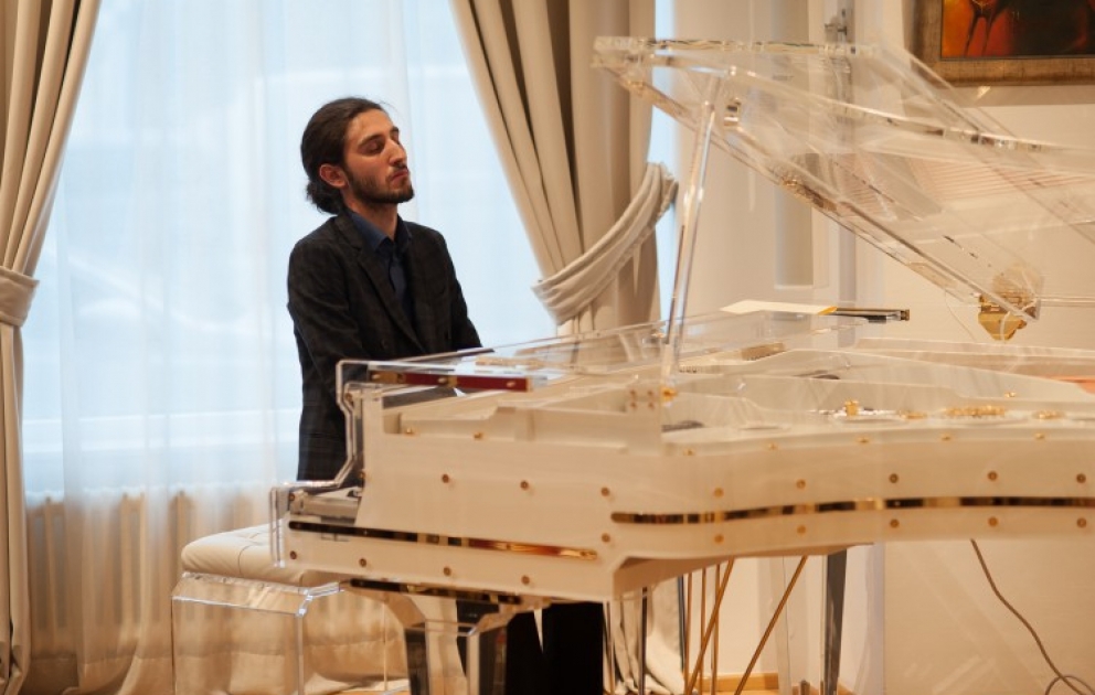 Le pianiste et compositeur Isfar Sarabski s’est produit en concert à Vienne