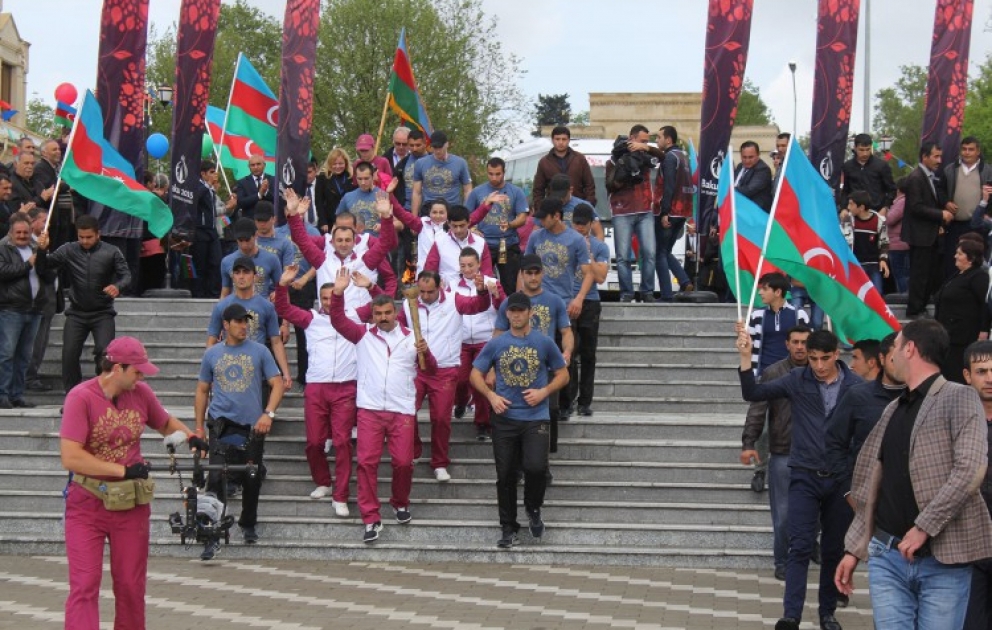 Göygöllülərin məşəl sevinci