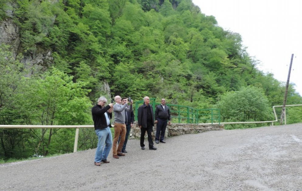 AZERTAC: la visite à Khynalig, Guba