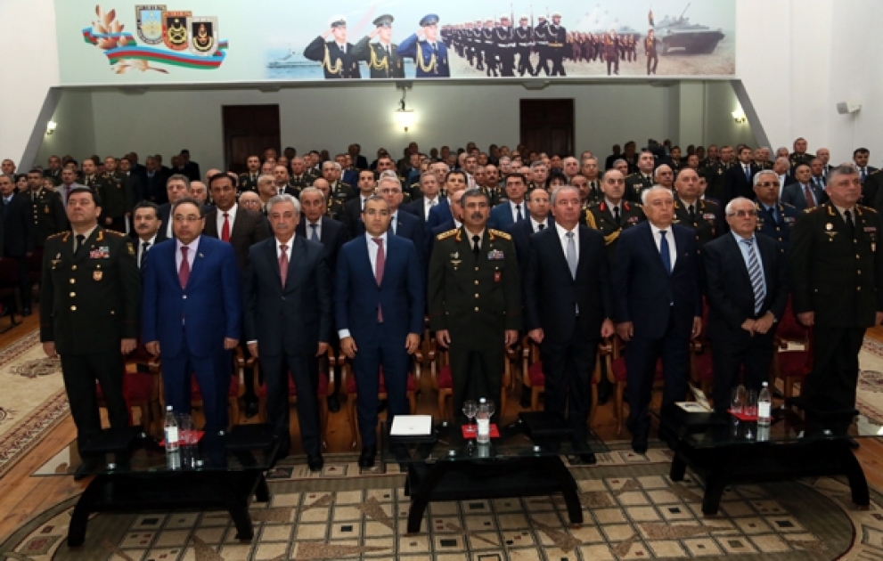 "Hərb elminin inkişaf perspektivləri" mövzusunda birinci respublika elmi-praktik konfransı keçirilib