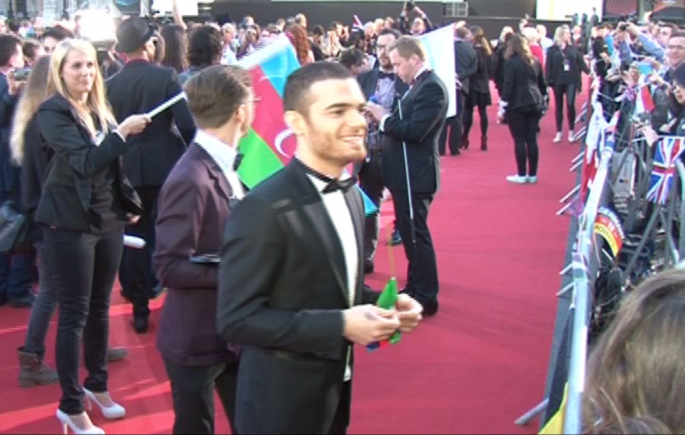 Eurovision Song Contest 2015 stars on the red carpet