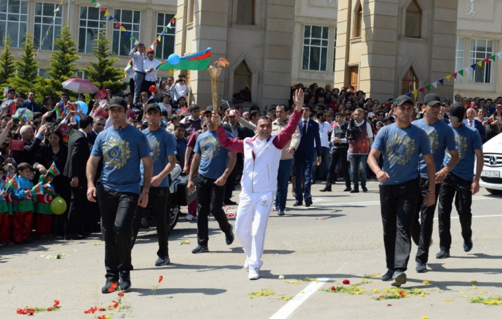 Tovuz welcomes Flame of First European Games