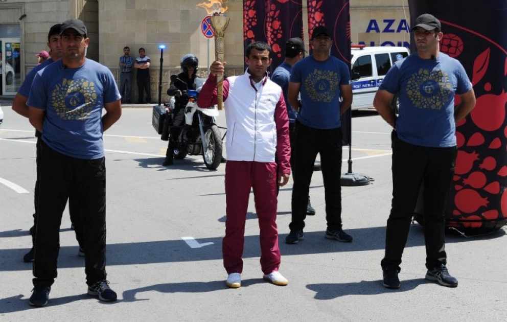 First European Games flame lit up in Ujar