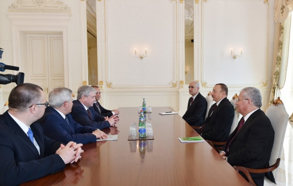 President Ilham Aliyev received a delegation led by the Deputy Prime Minister of Belarus