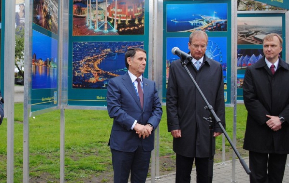 В Риге открылась фотовыставка «Бакинские ритмы в сердце Риги»