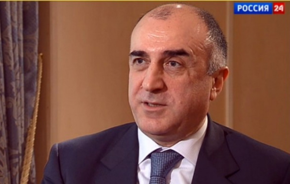 Azerbaijani FM interviewed by “Russia-24”