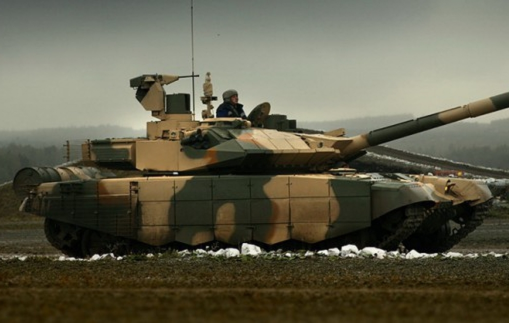 Tank regiments conduct exercises