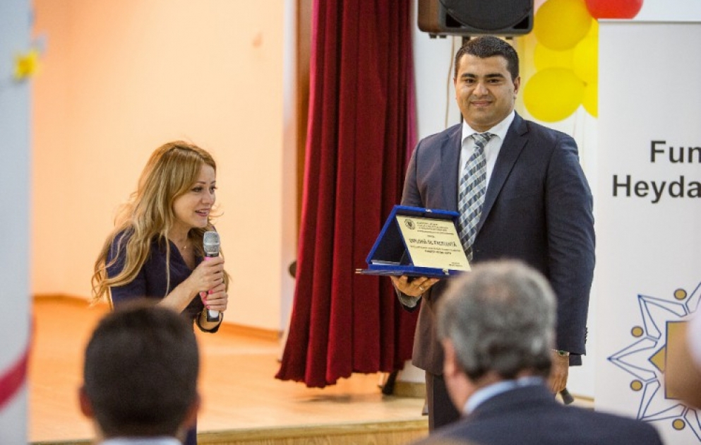 Heydar Aliyev Foundation awarded with "Excellence Diploma" for activity in Romania