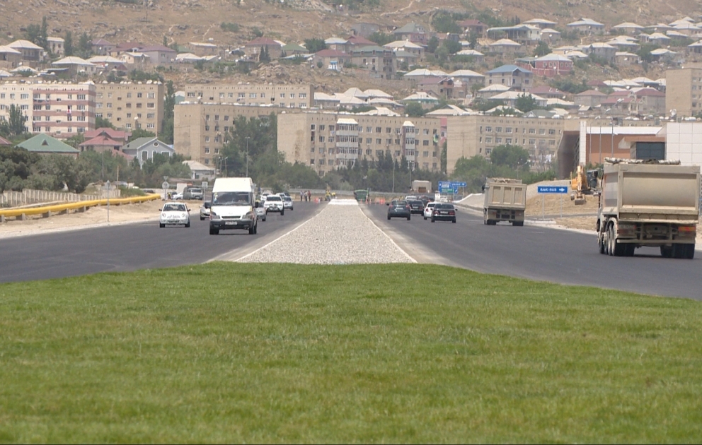 Yenidən qurulmuş Hövsan yolu sürücülərin ixtiyarına verilir