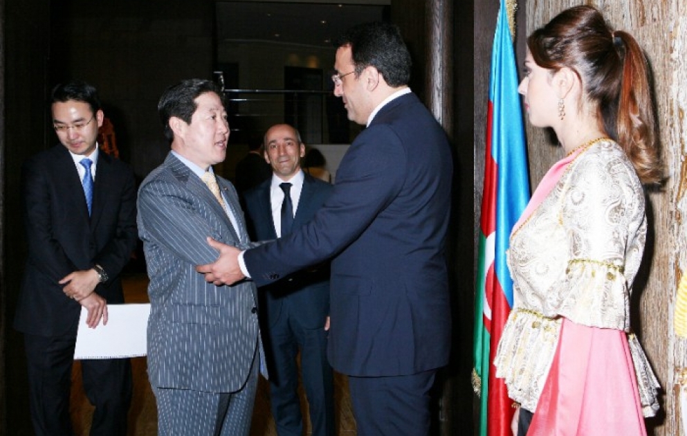 Empfang zum Tag der Republik und Präsentation der ersten Europaspiele in Seoul