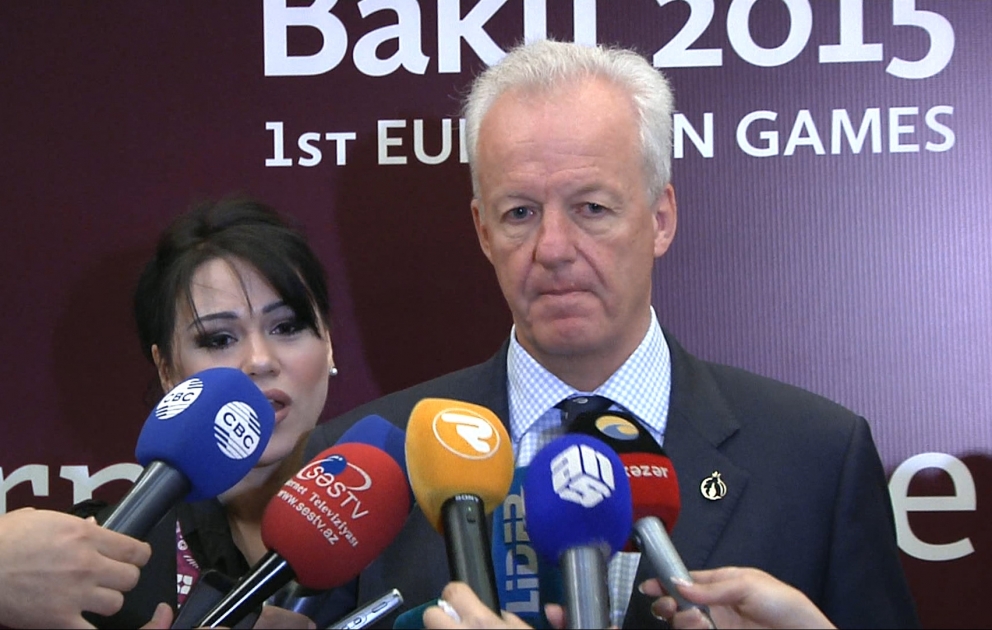 Simon Clegg: Armenian side will pay for its own expenses in Baku 2015