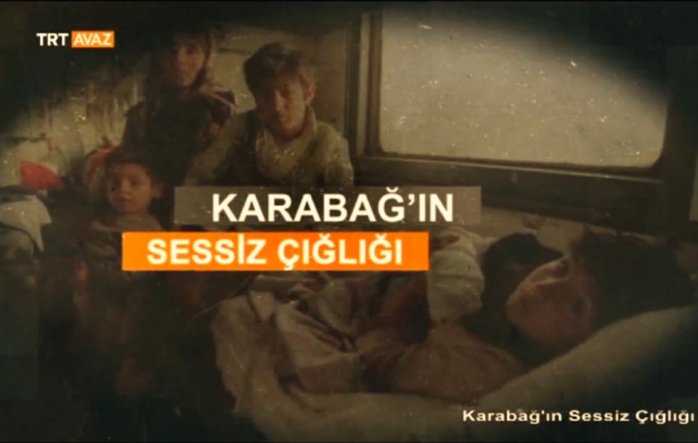 La chaîne TRT AVAZ a diffusé une émission sur le film «Le Cri muet du Karabagh»