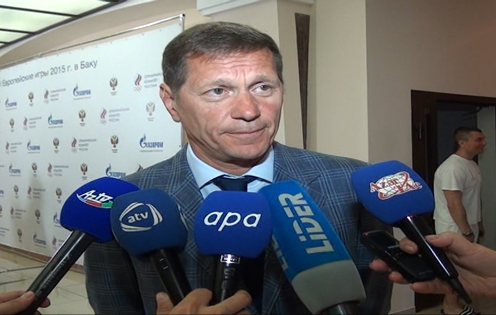 A.Jukov: Rusiyada birinci Avropa Oyunlarının bütün yarışlarının yayımlanması planlaşdırılır