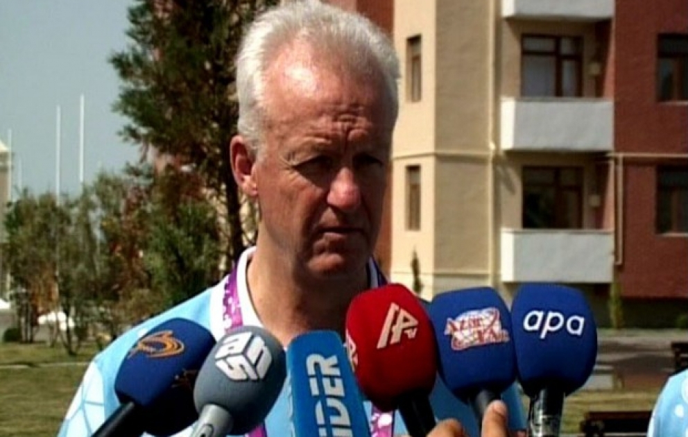 Simon Clegg: Die in Mingachevir für die Teilnehmer der Wettbewerbe geschaffenen Bedingungen sind ebenso besser wie jene in Baku