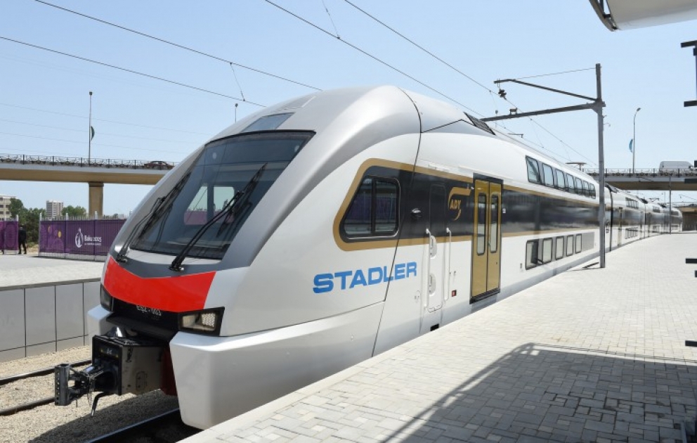 New trains to work 1st between Railway Station - “Koroghlu” metro stations