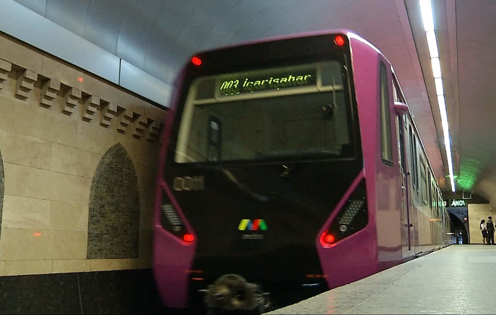 “Bakı Metropoliteni” QSC-nin yeni qatarları sərnişinlərin istifadəsinə verildi