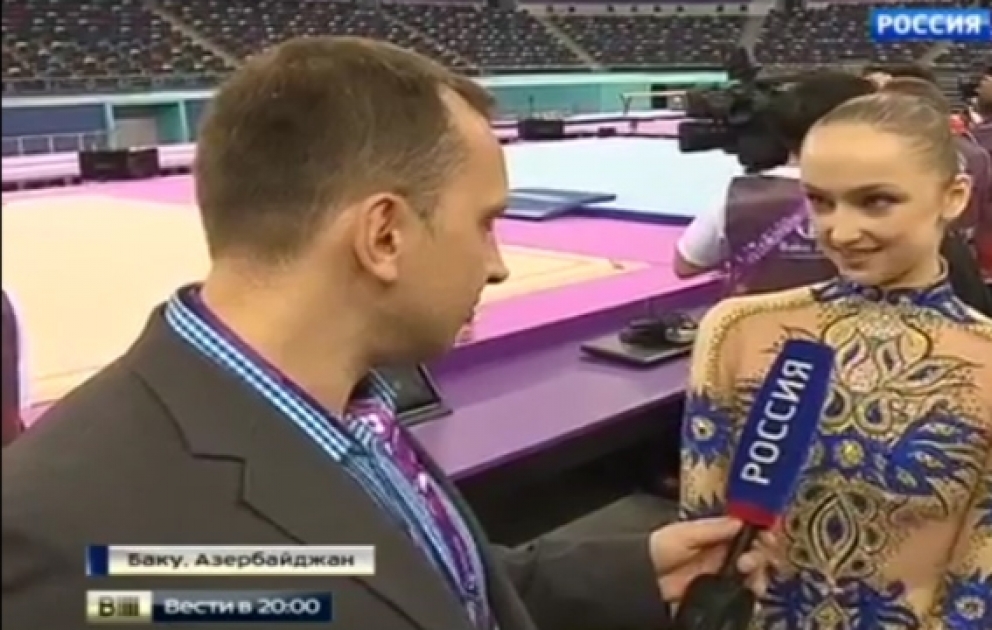 “Rossiya 1” Birinci Avropa Oyunları haqqında reportaj yayımlayıb